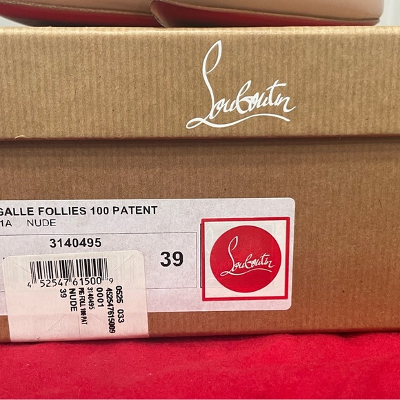 Christian Louboutin Pigalle Follies 100 Patent Leather Pumps - Picture 15 of 15